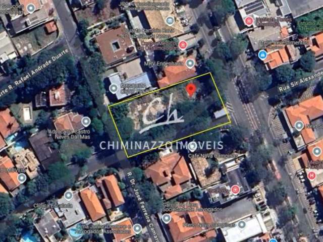 Terreno comercial para alugar na Avenida Doutor Jesuíno Marcondes Machado, 495, Nova Campinas, Campinas por R$ 25.000