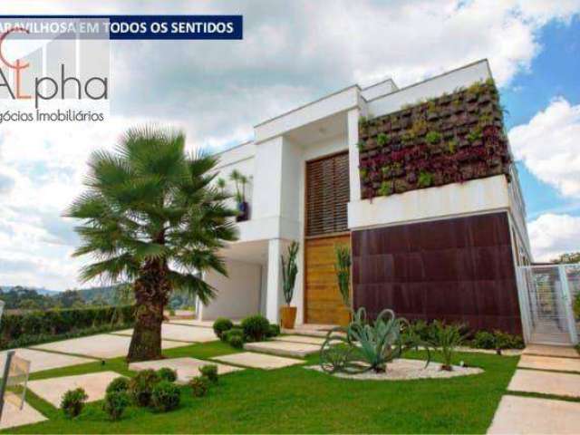 Sobrado com 5 dormitórios, 504 m² - venda por R$ 5.800.000,00 ou aluguel por R$ 34.590,00/mês - Tamboré 11 - Santana de Parnaíba/SP