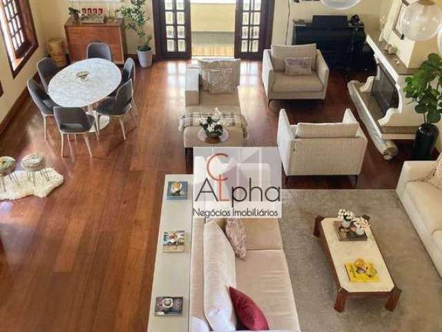 Sobrado com 4 dormitórios para alugar, 500 m² por R$ 16.500,00/mês - Alphaville Residencial 3 - Santana de Parnaíba/SP