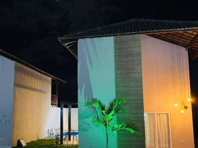 Casa c/primeiro andar, c/3 quartos suítes, piscina privativa, em cond., Praia dos Carneiros