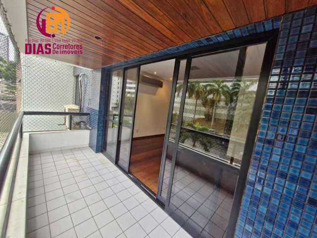 Apartamento para alugar com 110M2, varanda panorâmica,  3/4,  suítes, 2 vagas  Cidade Jardim - Salvador/BA