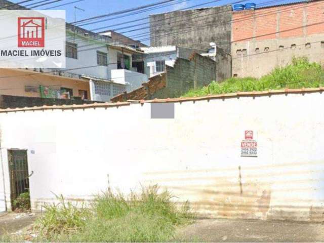 Terreno à venda, 125 m² por R$ 160.000,00 - Jardim do Triunfo - Guarulhos/SP
