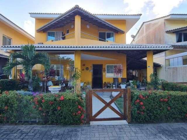 Casa maravilhosa com 3 suítes, em Condomínio Fechado Foz do Joanes   - Praia de  Buraquinho -Lauro de Freitas
