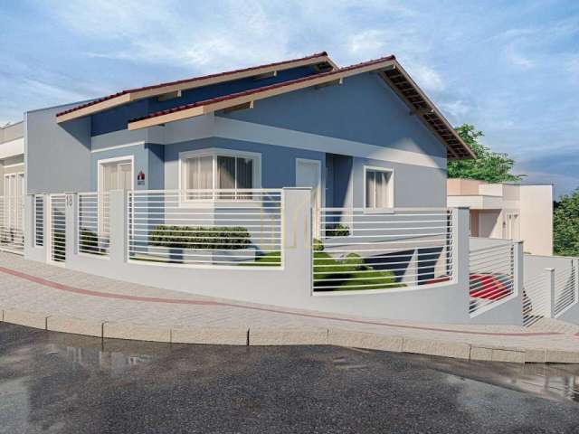 Casa com 2 dormitórios à venda, 54 m² por R$ 290.000 - Vila Nova - Ascurra/SC