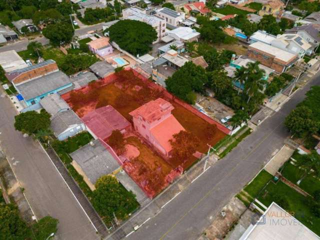 Terreno com 1.200 m² à venda por R$ 599.000 - Canudos - Novo Hamburgo/RS
