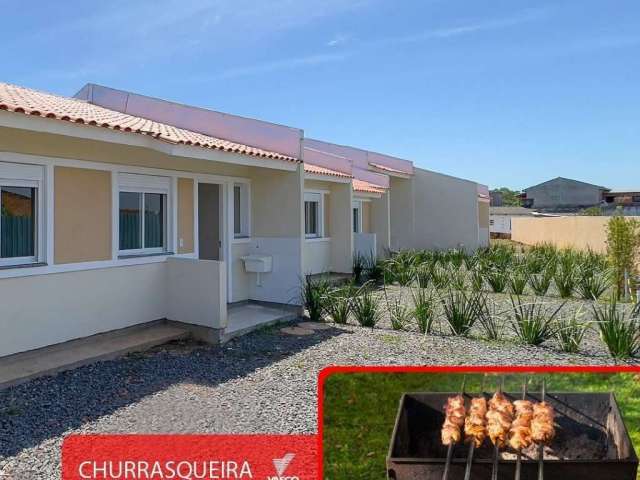 Casa com 2 quartos à venda na Estrada dos Caetanos, 8, Residencial Meu Rincão, Cachoeirinha, 44 m2 por R$ 185.000