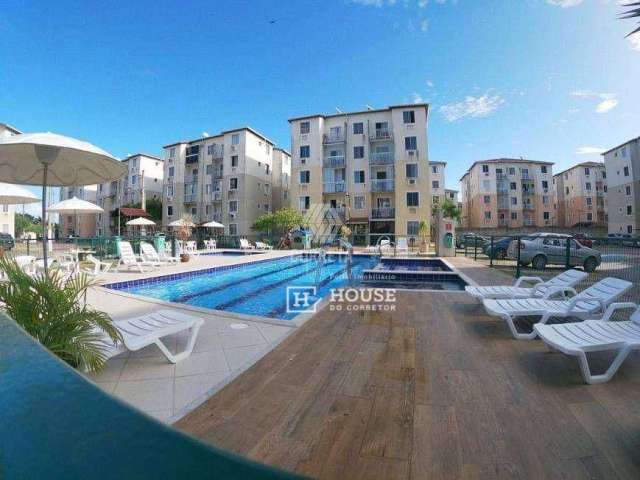 Apartamento com 2 dormitórios à venda, 55 m² por R$ 160.600,00 - Praia da Baleia - Serra/ES