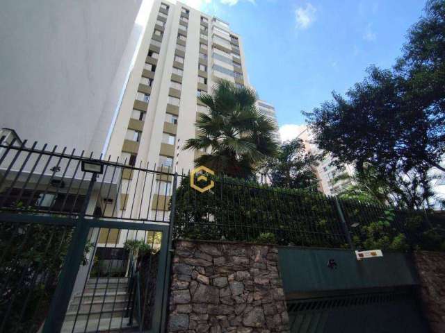Apartamento com 3 dormitórios para alugar, 142 m² por R$ 7.080,00 - Perdizes - São Paulo/SP