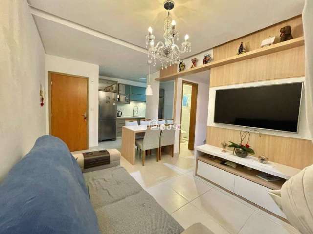 Apartamento com 2 dormitórios à venda, 52 m² por R$ 320.000,00 - Praia de Fora - Palhoça/SC