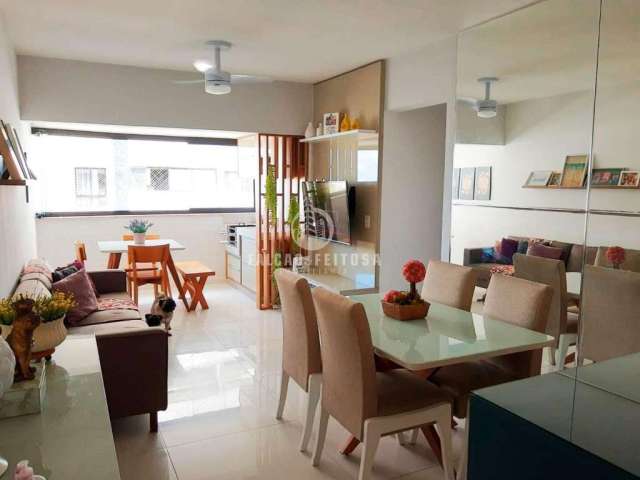 Apartamento para Venda em Lauro de Freitas, Pitangueiras, 3 dormitórios, 1 suíte, 2 banheiros, 1 vaga
