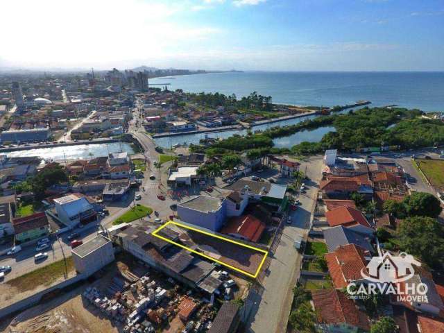 Terreno à venda, 625 m² por R$ 2.500.000,00 - Centro - Penha/SC