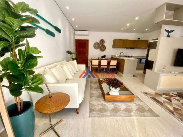 Apartamento com 2 dormitórios à venda, 60 m² por R$ 777.000,00 - Jardim  São Lourenço - Bertioga/SP