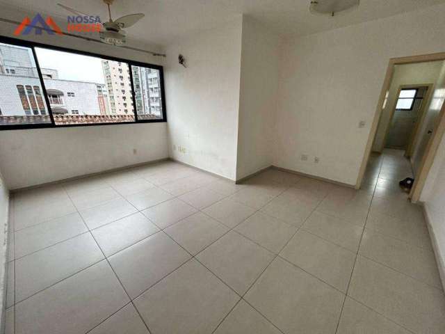 Apartamento com 2 dormitórios à venda, 80 m² por R$ 495.000,00 - Campo Grande - Santos/SP