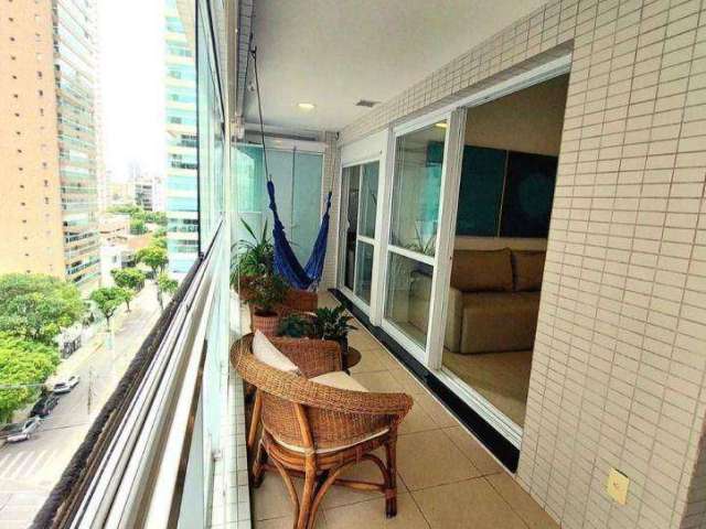 Apartamento com 2 dormitórios, 80 m² - venda por R$ 980.000,00 ou aluguel por R$ 8.321,70/mês - Gonzaga - Santos/SP