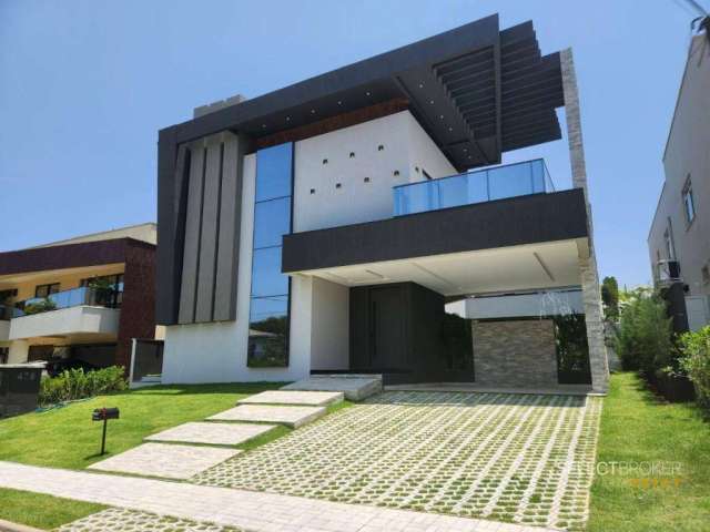 Casa Nova  - 5 Suítes - 433m² - Alphaville Fortaleza
