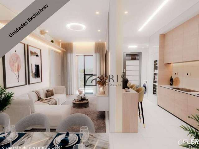 Apartamento com 2 dormitórios à venda, 51 m² por R$ 384.000,00 - Santa Quitéria - Curitiba/PR