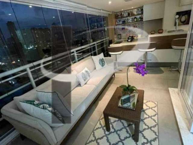 Apartamento para locação no Tatuapé, 182 m² , 3 suites, 3 vagas , varanda gourmet,  em  condominio c