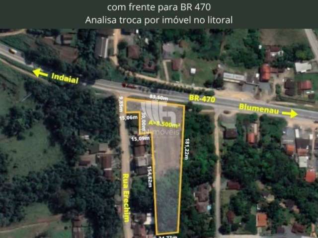 Terreno à venda no Encano do Norte, Indaial , 8500 m2 por R$ 3.600.000