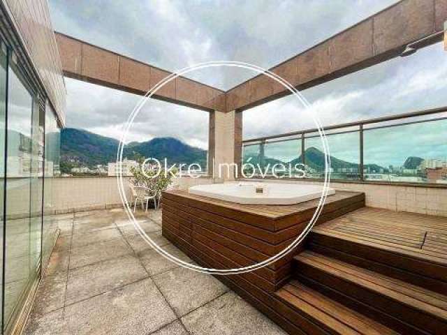 Cobertura com 3 quartos para alugar na Avenida Visconde de Albuquerque, Leblon, Rio de Janeiro, 168 m2 por R$ 40.000