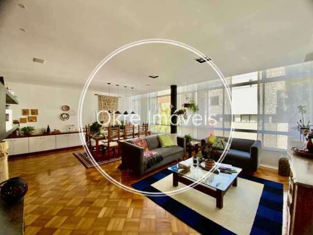 Apartamento com 3 quartos para alugar na Rua Sambaíba, Leblon, Rio de Janeiro, 190 m2 por R$ 13.000
