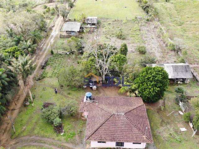 Terreno à venda, 57000 m² por R$ 7.000.000,00 - São Cristovão - Penha/SC