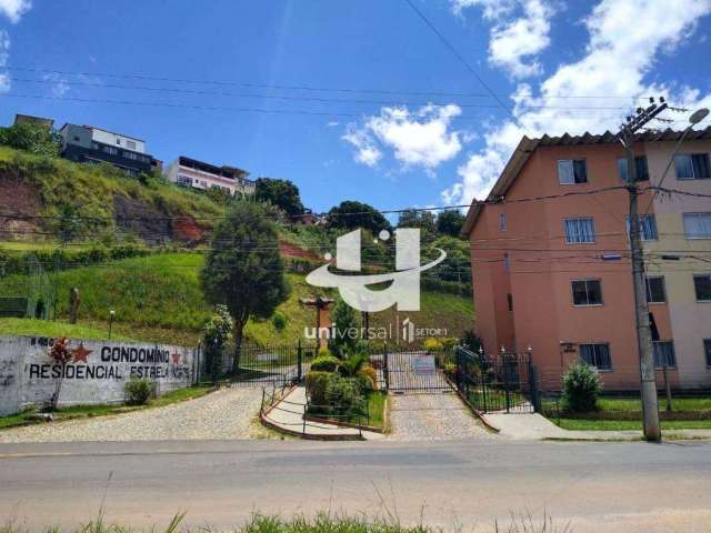 Apartamento com 2 quartos para alugar, 47 m² por R$ 500/mês - Nova Benfica - Juiz de Fora/MG