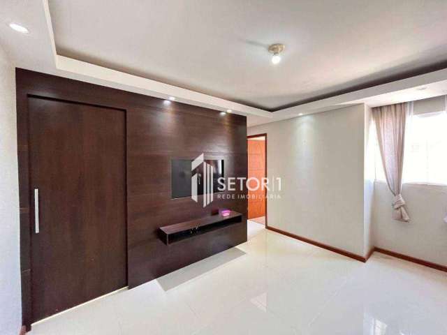 Apartamento com 2 quartos para alugar, 47 m² por R$750,00/mês - Jardim de Alá - Juiz de Fora/MG