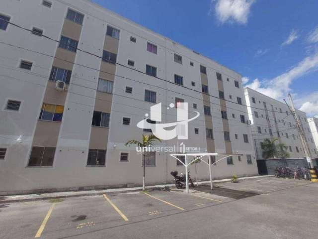Apartamento com 2 quartos para alugar, 50 m² por R$ 550,00/mês - Industrial - Juiz de Fora/MG