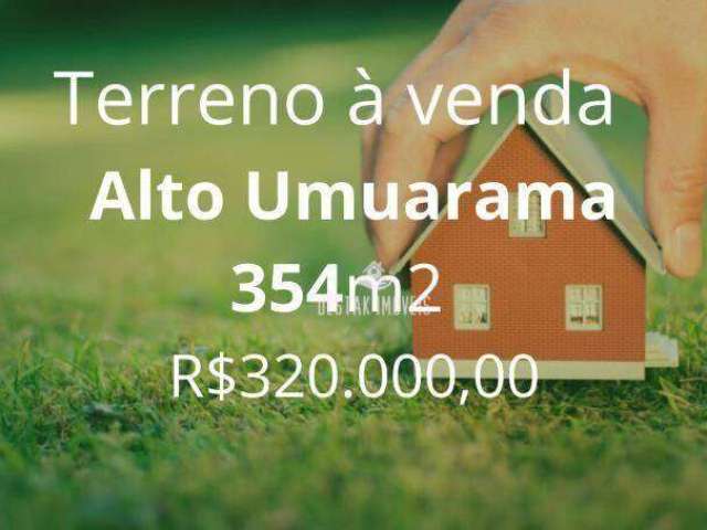 Terreno à venda, 354 m² por R$ 320.000 - Alto Umuarama - Uberlândia/MG