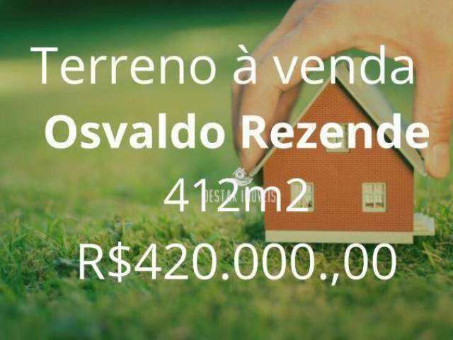 Terreno à venda, 412 m² por R$ 420.000 - Daniel Fonseca - Uberlândia/MG