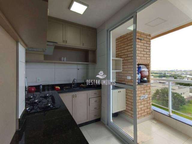 Apartamento com 2 dormitórios à venda, 66 m² por R$ 375.000,00 - Bosque dos Buritis - Uberlândia/MG