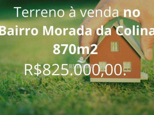 Terreno à venda, 870 m² por R$ 825.000 - Morada da Colina - Uberlândia/MG