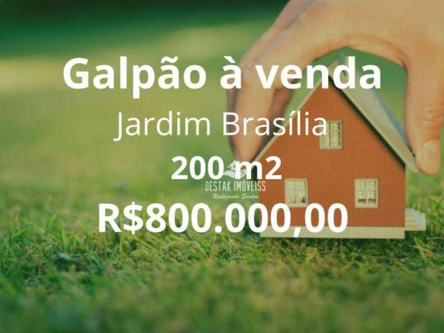Galpão à venda por R$ 800.000,00 - Jardim Brasília - Uberlândia/MG