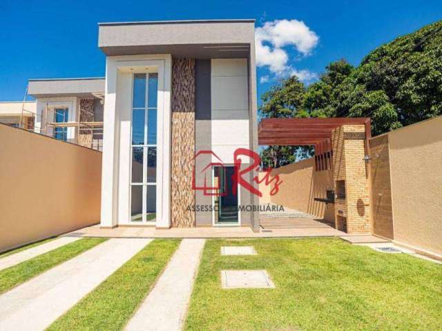 Casa com 3 dormitórios à venda, 92 m² por R$ 399.900,00 - Coaçu - Eusébio/CE