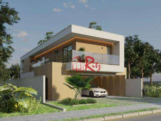 Casa com 4 dormitórios à venda, 249 m² por R$ 1.350.000 - Jacunda - Aquiraz/CE
