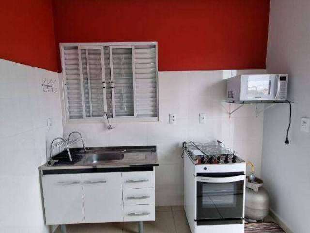 Kitnet com 1 dormitório para alugar, 30 m² por R$ 1.550,00/mês - Jardim Novo Campos Elíseos - Campinas/SP