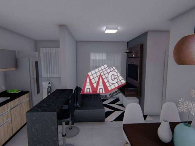 Apartamento com 2 dormitórios à venda, 59 m² por R$ 277.900,00 - Versalhes Residencial - Sorocaba/SP