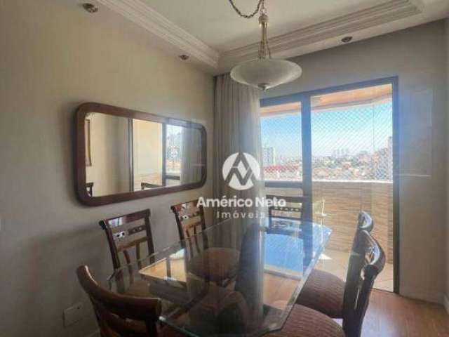 Apartamento, 78 m² - venda por R$ 520.000,00 ou aluguel por R$ 3.983,00/mês - Vila Apiaí - Santo André/SP