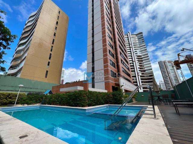 Apartamento com 3 dormitórios à venda, 110 m² por R$ 950.000 - Meireles - Fortaleza/CE