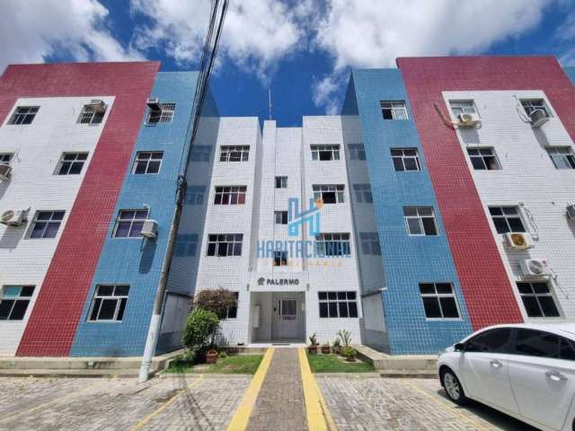 Apartamento com 2 dormitórios para alugar, 50 m² por R$ 1.145,50/mês - Pitimbu - Natal/RN