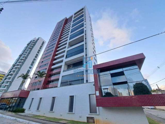 Apartamento com 3 dormitórios para alugar, 123 m² por R$ 5.211,40/mês - Lagoa Nova - Natal/RN