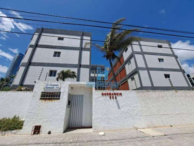 Apartamento com 1 dormitório para alugar, 51 m² por R$ 1.520/mês - Praia do Meio - Natal/RN