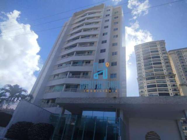 Apartamento com 3 dormitórios para alugar, 77 m² por R$ 2.695,00/mês - Candelária - Natal/RN