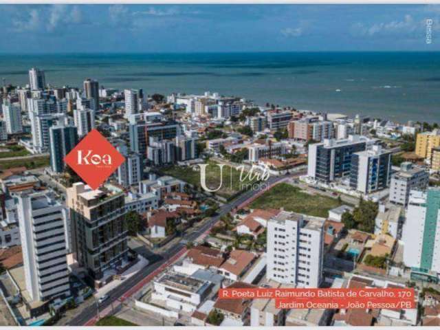 Apartamento com 2 dormitórios à venda, 58 m² por R$ 579.000,00 - Jardim Oceania - João Pessoa/PB