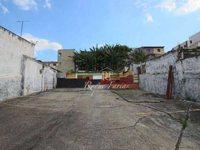 Terreno para alugar, 650 m² por R$ 5.000,00/mês - Jaguaré - São Paulo/SP
