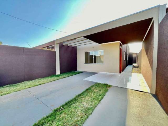 Casa à venda, 2 quartos, 1 suíte, 2 vagas, Nova Lima - Campo Grande/MS
