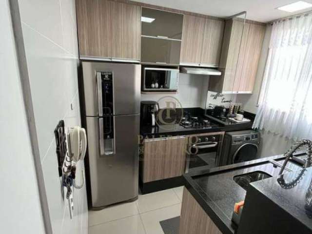 Apartamento com 2 dormitórios à venda, 53 m² por R$ 190.000 - Crispim - Pindamonhangaba/SP