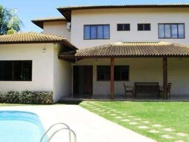 Casa em condomínio fechado com 5 quartos à venda na Busca Vida, Praia de Busca Vida, Camaçari por R$ 1.650.000