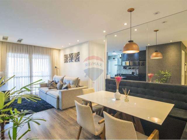 Apartamento com acabamento de alto padrão com 88 m², localizaçõa privilegiada no bairro Jardim, 3 quartos/1 suíte, varanda gourmet, 2 vagas de garagem
