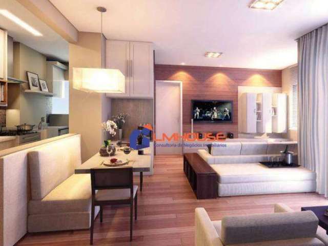 Apartamento com 2 dormitórios à venda, 54 m² por R$ 500.000,00 - Lapa - São Paulo/SP